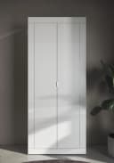 Home Affaire Garderobenschrank Weiß Hochglanz Modern Bild 5