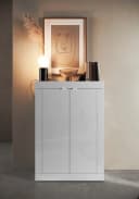 HOME AFFAIRE Schuhschrank Basic Weiß Hochglanz 2 Türen Bild 3