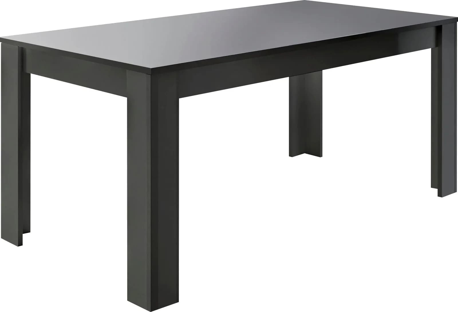 Home Affaire Esstisch Dama Anthrazit Hochglanz Lack 180 cm