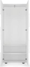 HOME AFFAIRE Garderobenschrank Dama Grau Eucalipto 3D-Optik Bild 3