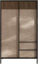 Home Affaire Highboard Everest 177 cm Grau Lehmfarben Soft-Close Bild 1