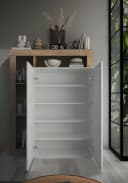 HOME AFFAIRE Schuhschrank Hamburg Weiß Eiche Cadiz NB Bild 5