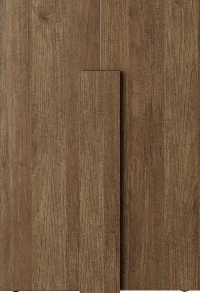 HOME AFFAIRE Schuhschrank Jupiter 2-türig Braun Holzstruktur