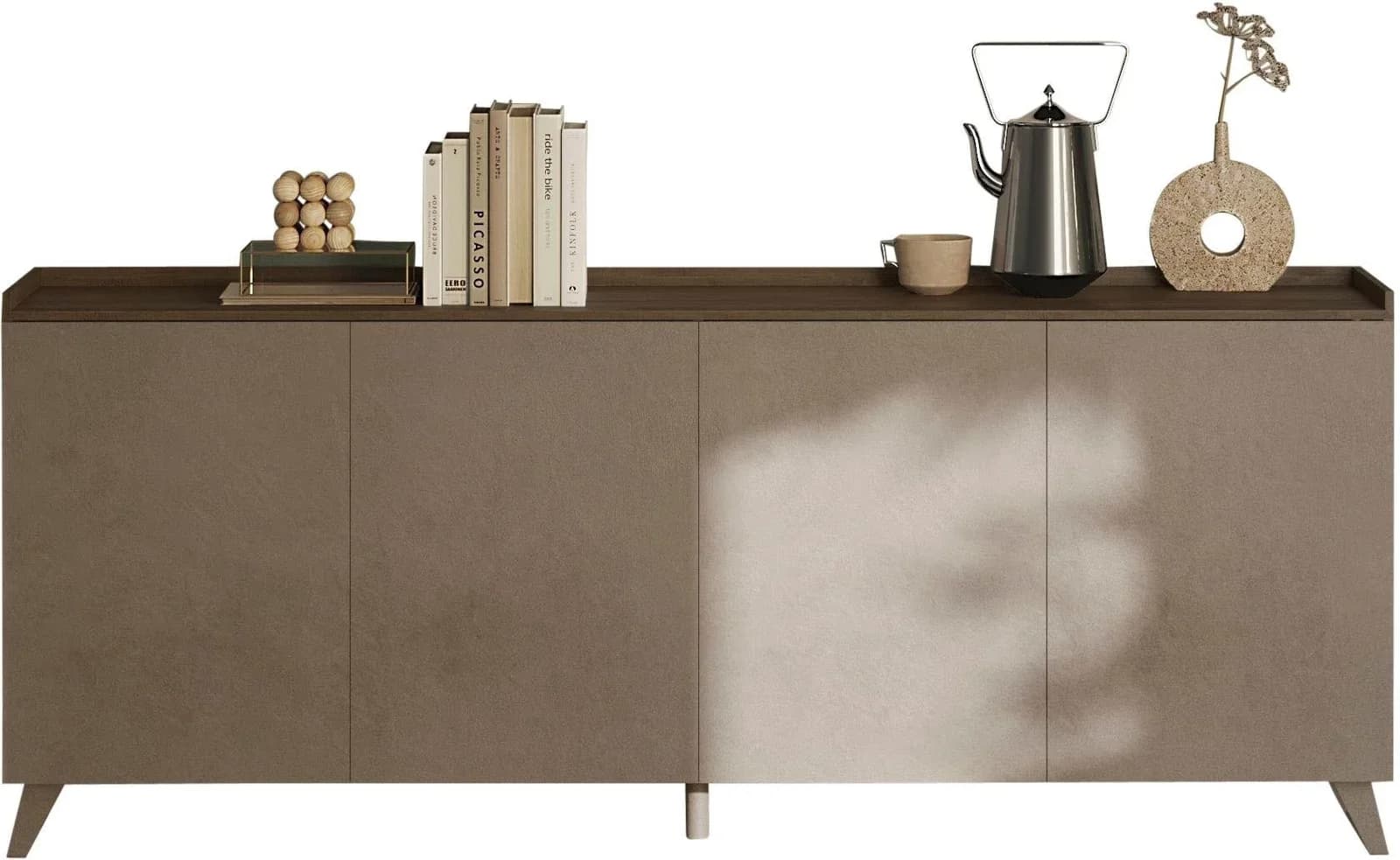 Home Affaire Sideboard Tray 241cm Bronze Push-to-Open