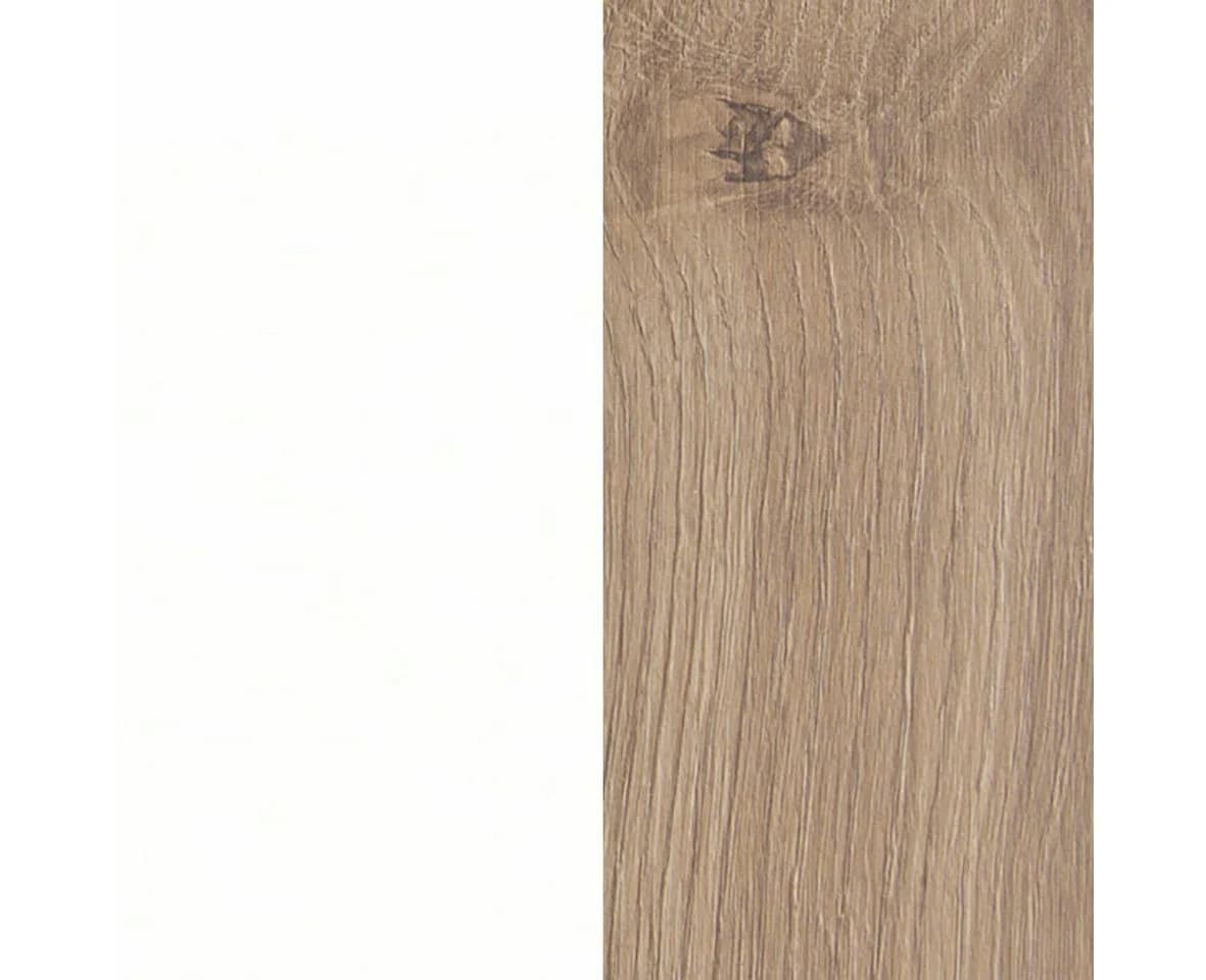 HOME AFFAIRE Highboard Venus Weiß Hochglanz Eiche Cadiz - Bild 5