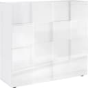 HOME AFFAIRE Highboard Dama Weiß Hochglanz 2 Türen Bild 2