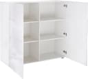 HOME AFFAIRE Highboard Dama Weiß Hochglanz 2 Türen Bild 4
