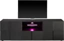 Home affaire Lowboard Dama 181 cm Grau Hochglanz TV-Schrank Bild 1
