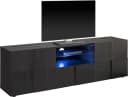 Home affaire Lowboard Dama 181 cm Grau Hochglanz TV-Schrank Bild 3