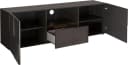 Home affaire Lowboard Dama 181 cm Grau Hochglanz TV-Schrank Bild 4