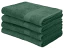 OTTO HOME Duschtuch-Set Juna Dunkelgrün 4-tlg. 100% Baumwolle Bild 2