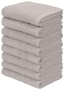 OTTO HOME Handtuch Set Inga 8-tlg. Grau 100% Baumwolle Bild 2