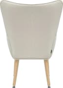 INOSIGN Relaxsessel KEADY Hochlehnsessel mit Echtholzgestell Creme Bild 4