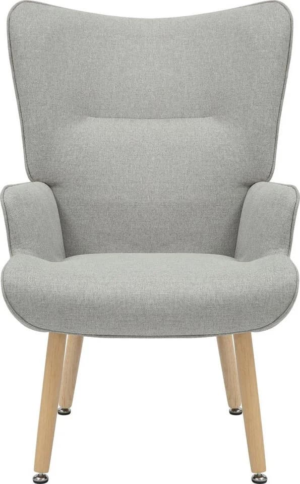 INOSIGN Relaxsessel KEADY Grau Hochlehnsessel mit Metallgestell