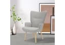 INOSIGN Relaxsessel KEADY Grau Hochlehnsessel mit Metallgestell Bild 2
