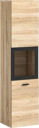 Welltime Hochschrank Tampa 125cm Eiche Sonoma Nachbildung Bild 4