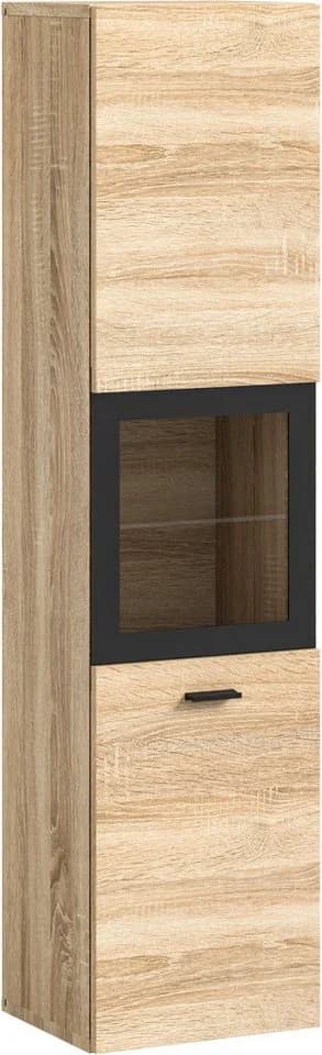 Welltime Hochschrank Tampa 125cm Eiche Sonoma Nachbildung - Bild 4