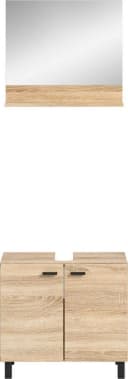 Badmöbel-Set WELLTIME Tampa 57cm Eiche Sonoma Nachbildung Bild 5