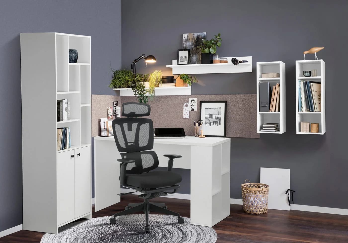 OTTO HOME Bürostuhl ZELLINA Schwarz mit Lordosenstütze und Mesh-Sitz - Bild 3