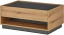 HOME AFFAIRE Couchtisch City/Giron Eiche Evoke Schwarz mit Schubkasten Bild 2