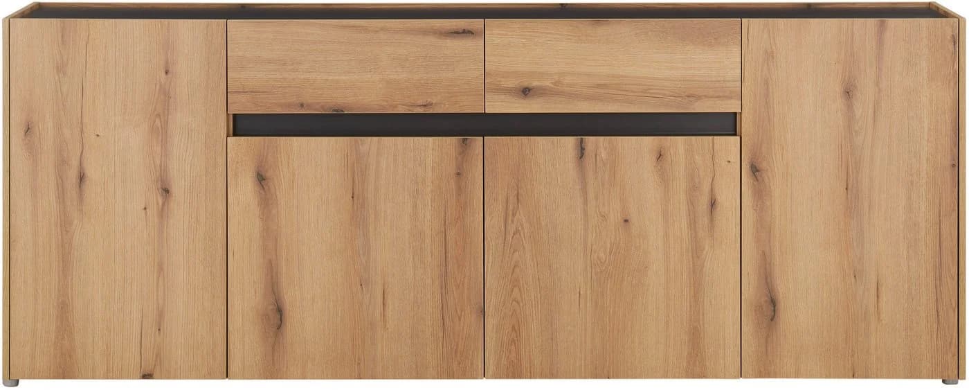 HOME AFFAIRE Sideboard City/Giron Modern Beige Eiche Evoke - Bild 3