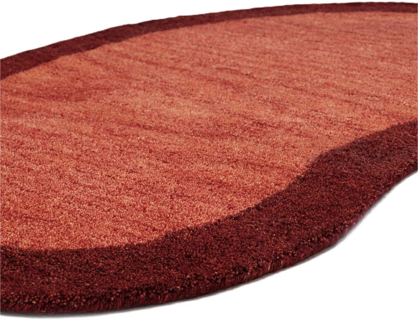 THEKO Wollteppich Gabbeh Super Handgewebt Rot 100x150cm - Bild 4