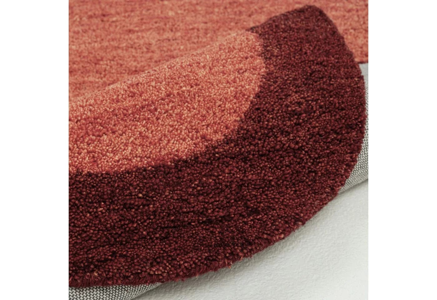THEKO Wollteppich Gabbeh Super Handgewebt Rot 100x150cm - Bild 5