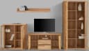 Wohnwand OTTO HOME Logo Kernbuche teilmassiv Vitrine Lowboard Bild 5