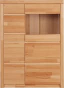 OTTO HOME Vitrine Silkeborg Beige Kernbuche Massivholz Front Bild 2