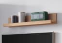 OTTO HOME Wandregal Silkeborg Braun Eiche Teilmassiv Bild 3