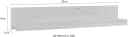 OTTO HOME Wandregal Silkeborg Braun Eiche Teilmassiv Bild 5