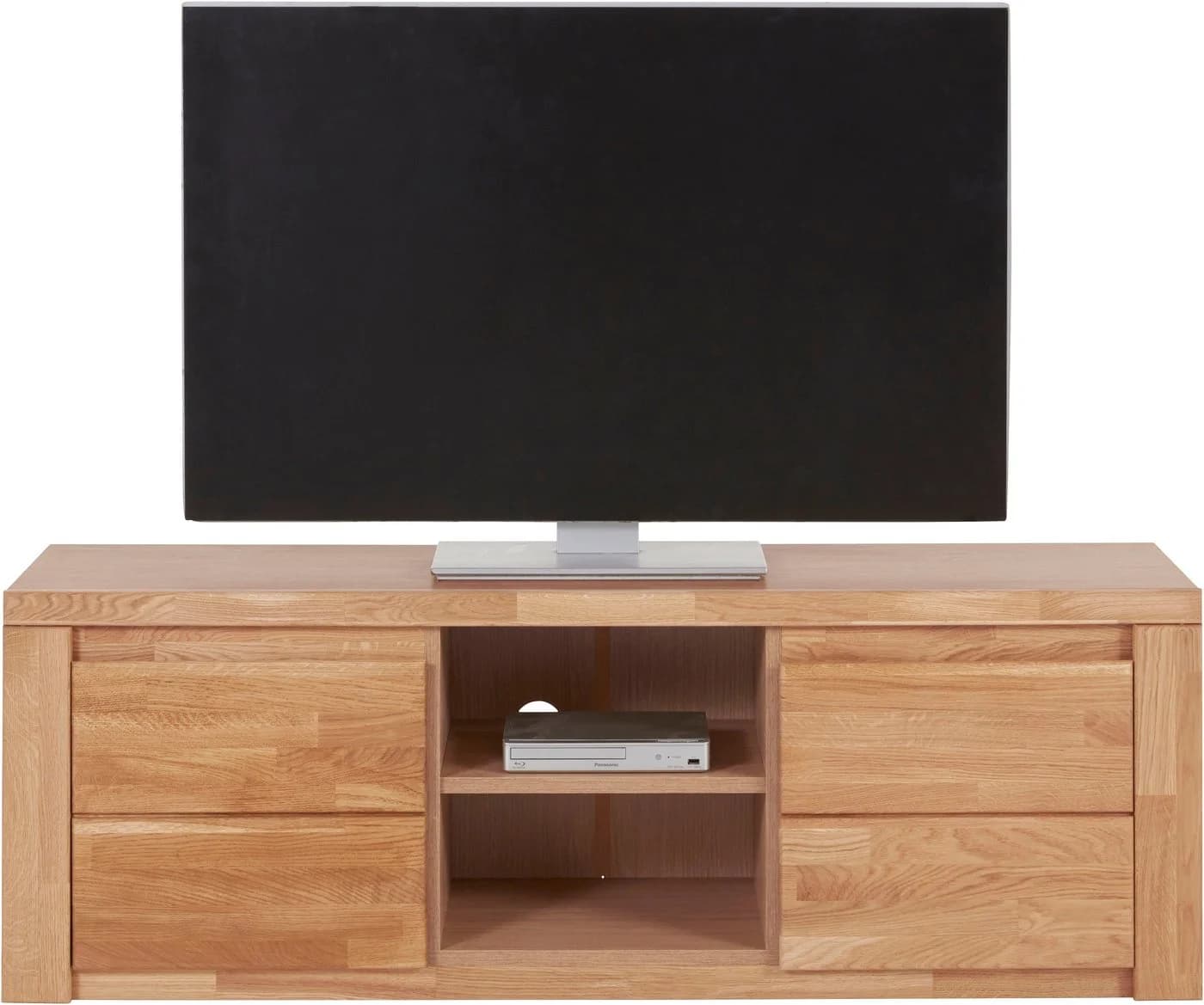 OTTO HOME Lowboard Burani Eiche Teilmassiv Modern