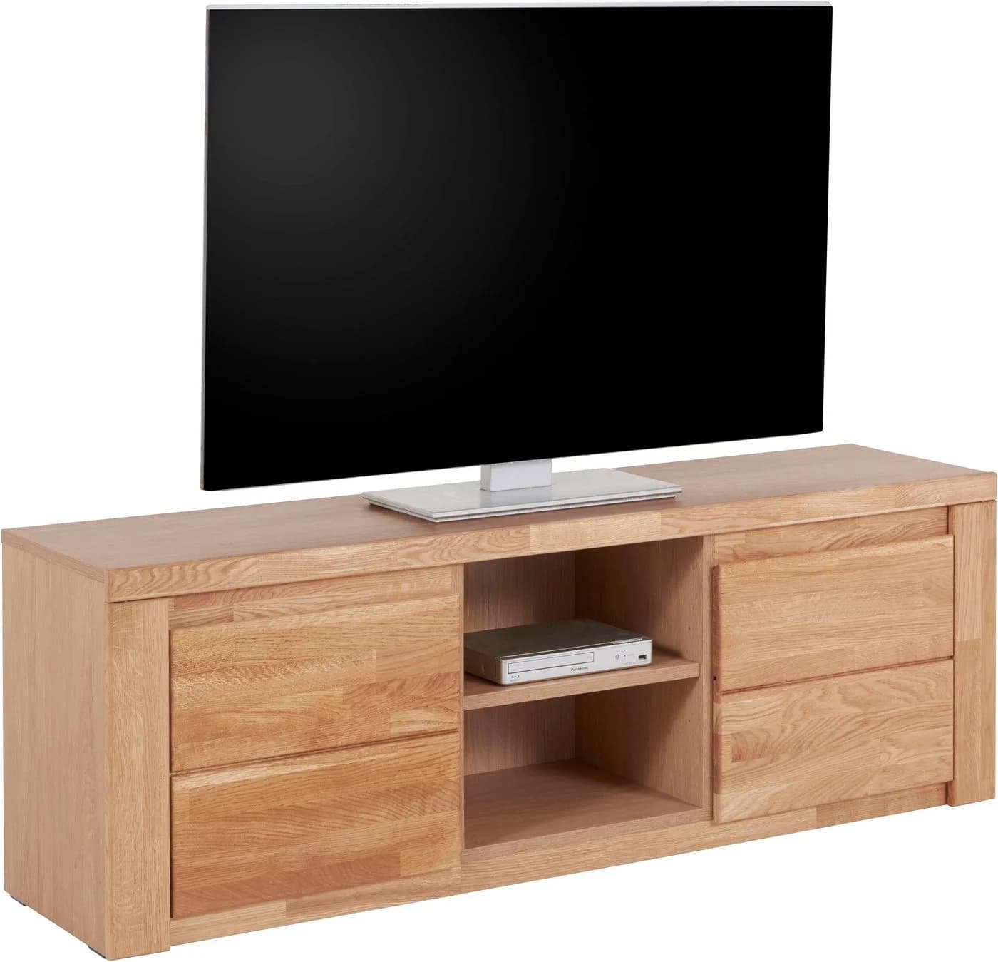 OTTO HOME Lowboard Burani Eiche Teilmassiv Modern - Bild 3