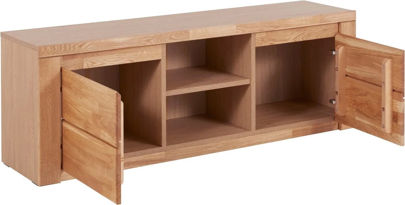 OTTO HOME Lowboard Burani Eiche Teilmassiv Modern - Bild 4