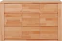 OTTO HOME Sideboard Burano Eiche teilmassiv mit 3 Türen und 3 Schubladen Bild 1