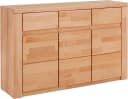 OTTO HOME Sideboard Burano Eiche teilmassiv mit 3 Türen und 3 Schubladen Bild 3