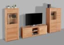 Wohnwand OTTO HOME Burani Beige Teilmassiv Kernbuche Bild 3