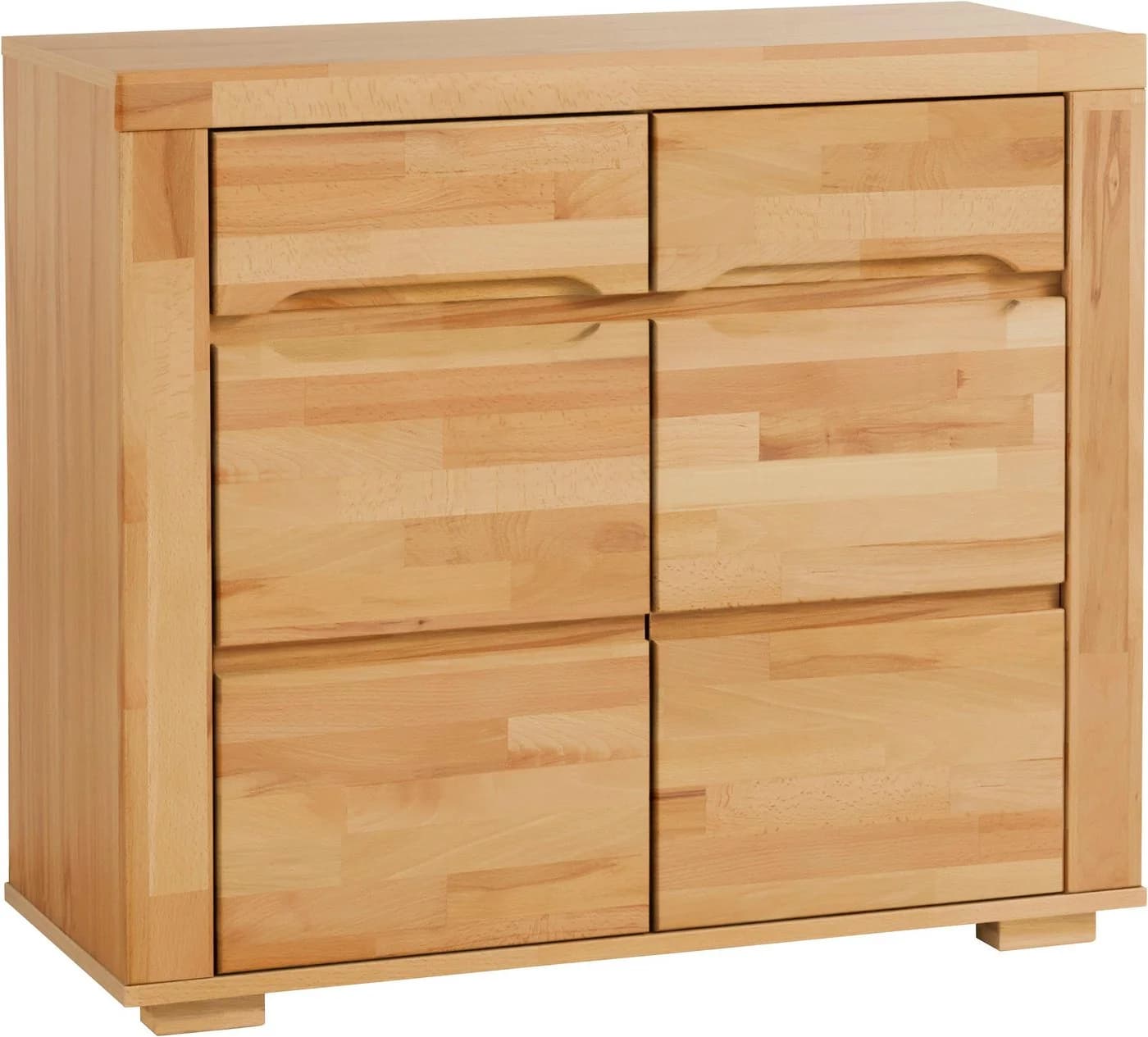 Kommode OTTO HOME Denis Beige Kernbuche Teilmassiv - Bild 2