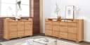 OTTO HOME Sideboard Denis Beige Kernbuche Massivholz Front Bild 4