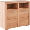 OTTO HOME Kommode Falco Kernbuche Massivholz Fronten 6 Fächer Bild 2