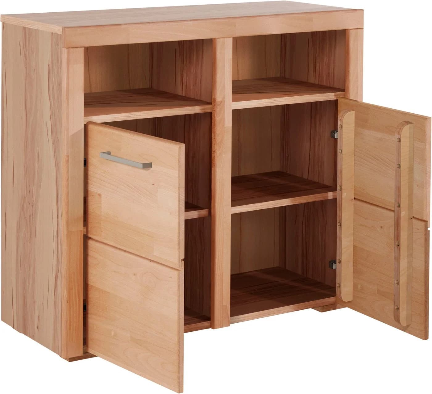 OTTO HOME Kommode Falco Kernbuche Massivholz Fronten 6 Fächer - Bild 4