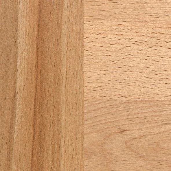 OTTO HOME Highboard Kolding Beige 3 Glastüren Massivholz Front - Bild 3