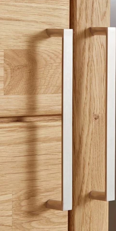 OTTO HOME Vitrine Eiche teilmassiv mit Glas- und Holztür - Bild 5