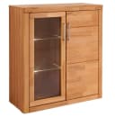OTTO HOME Vitrine LOGO75 Kernbuche 90cm 2 Türen Bild 1