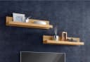OTTO HOME Wandregal Logo Kernbuche Teilmassiv Beige Bild 1