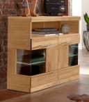 OTTO HOME Kommode Ribe 85cm Eiche Massivholz Fronten Bild 2