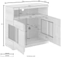 OTTO HOME Kommode Ribe 85cm Eiche Massivholz Fronten Bild 4