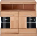 Kommode OTTO HOME Ribe mit Massivholzfronten und Glaseinsatz Bild 1