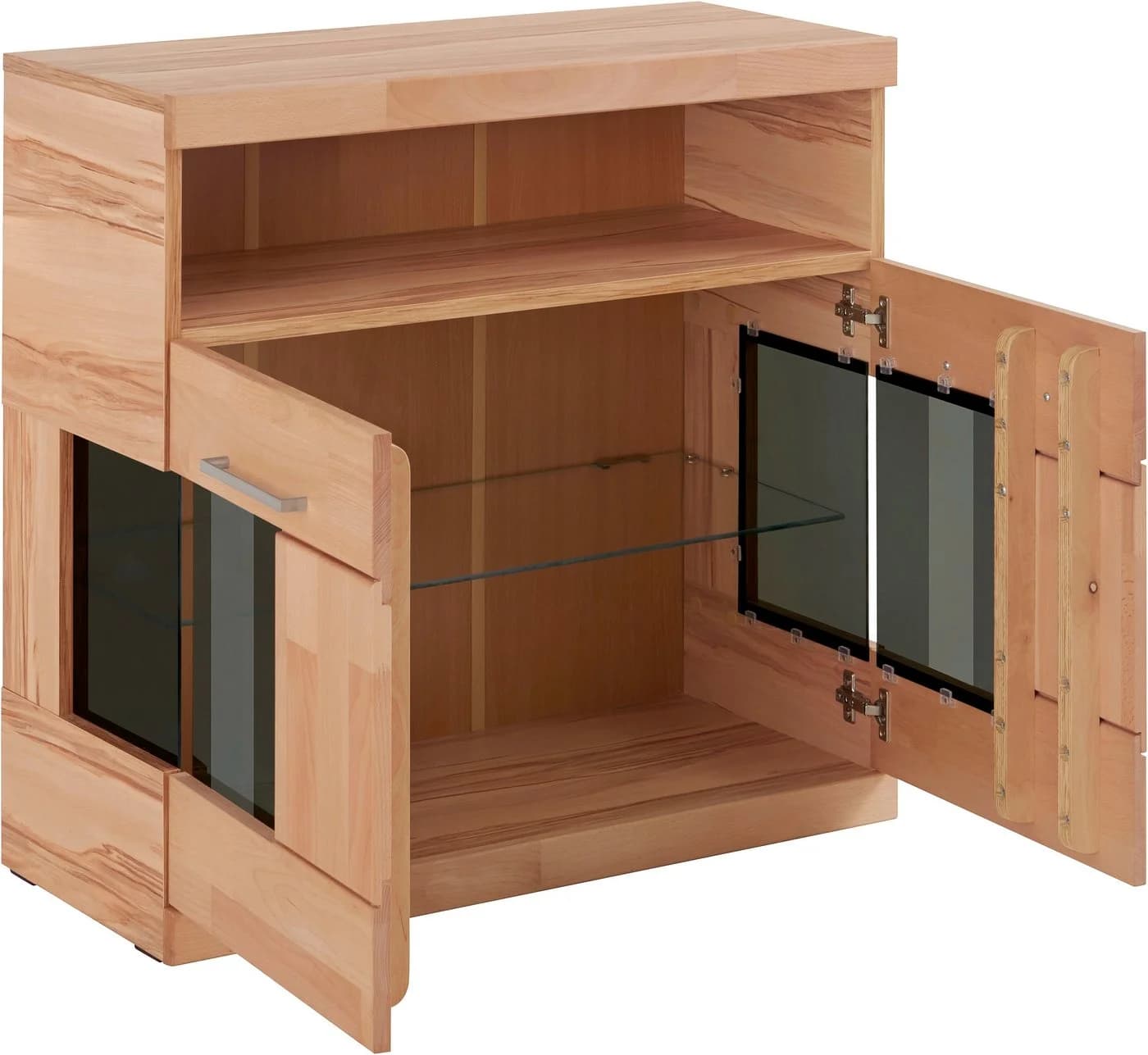 Kommode OTTO HOME Ribe mit Massivholzfronten und Glaseinsatz - Bild 5