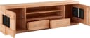 OTTO home Lowboard Ribe Massivholz Fronten 180cm Braun Bild 4